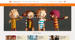 Desktop Screenshot of czechmarionettes.com